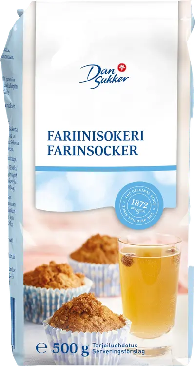 Dansukker Fariinisokeri 500g