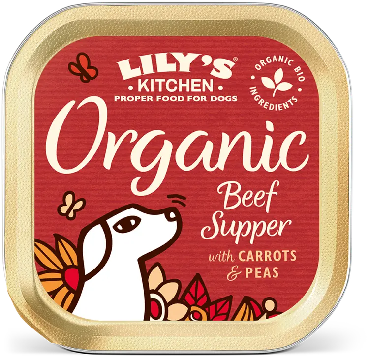Lily's Kitchen 150g Organic beef Supper luomukoiranruoka