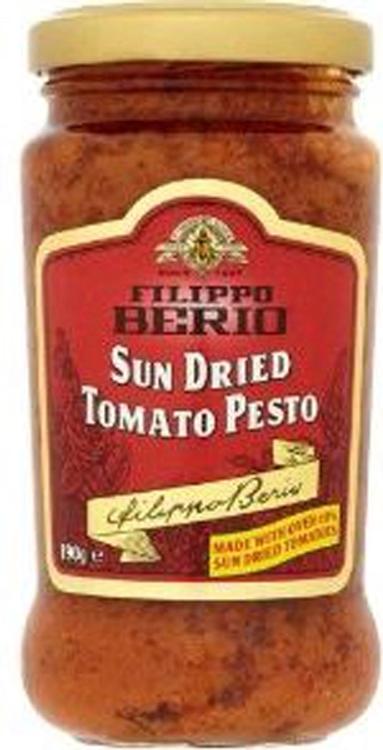 Filippo Berio päikesekuivatatud tomatitega pesto 190 g