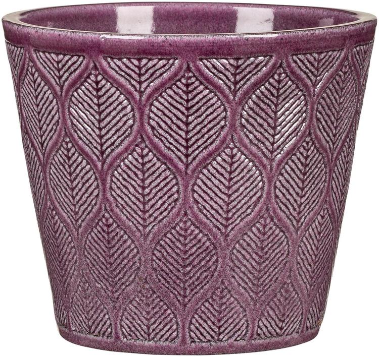 Scheurich ruukku 702/18cm lehdet vintage violetti