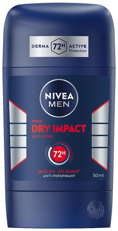Nivea pulkdeodorant meeste dry impact 50ml
