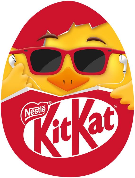 KitKat 180g šokolaadist lihavõttemuna