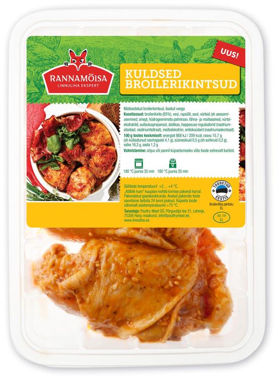 Rannamõisa Kuldsed Broilerikintsud U 500G