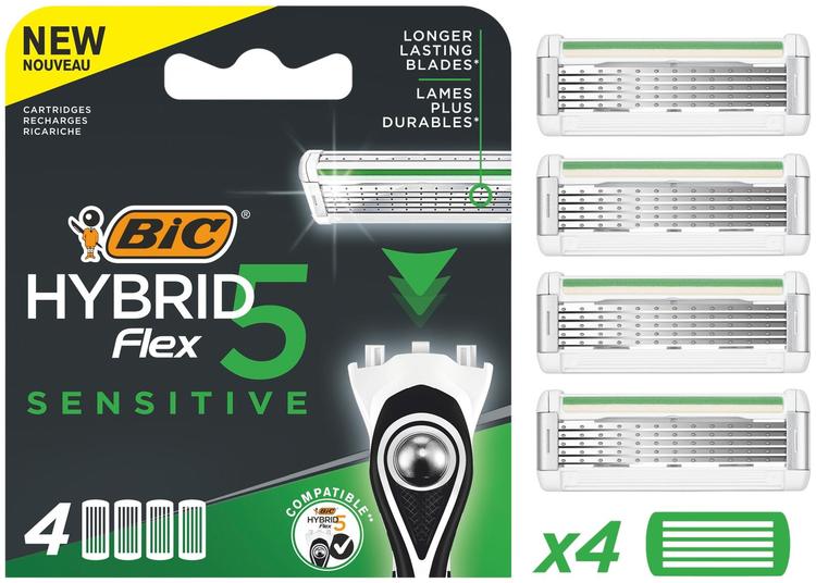 BIC Hybrid 5 Sensitive varaterät