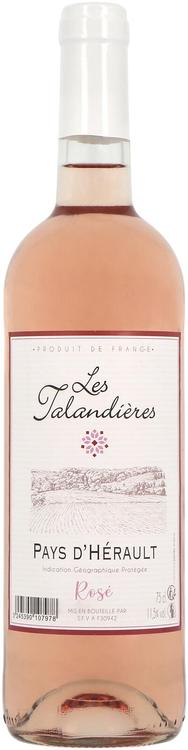 Les Talandieres Pays d'Herault Rose GT vein 750ml