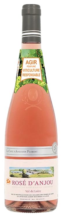 Cave Augustin Florent Rose D'Anjou Val de Loire KPN vein 750ml