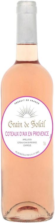 Grain de Soleil Coteaux d'Aix en Provence Rose KPN vein 750ml