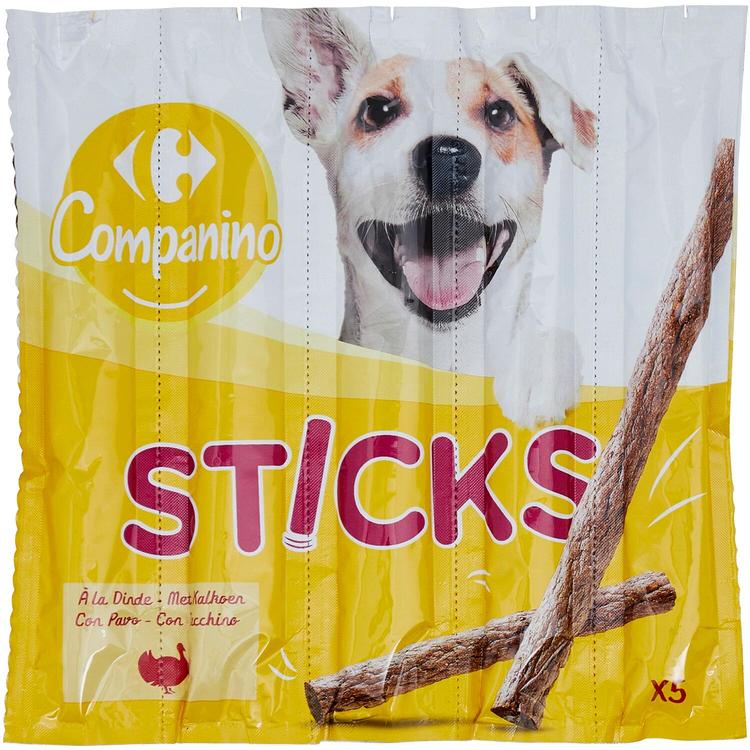 Companino närimispulgad koertele kalkunilihaga 5x10g