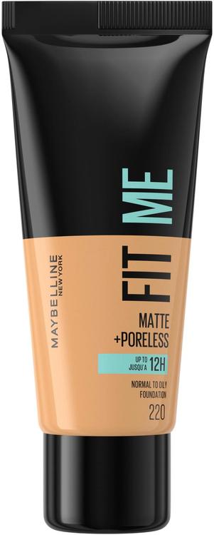 Jumestuskreem York Fit Me Matte+Poreless 220 Natural Beige