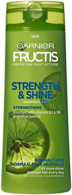 Shampoon Fructis 2in1 Strength&Shine 250 ml
