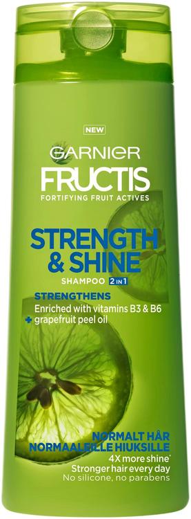 Shampoon Fructis 2in1 Strength&Shine 400 ml