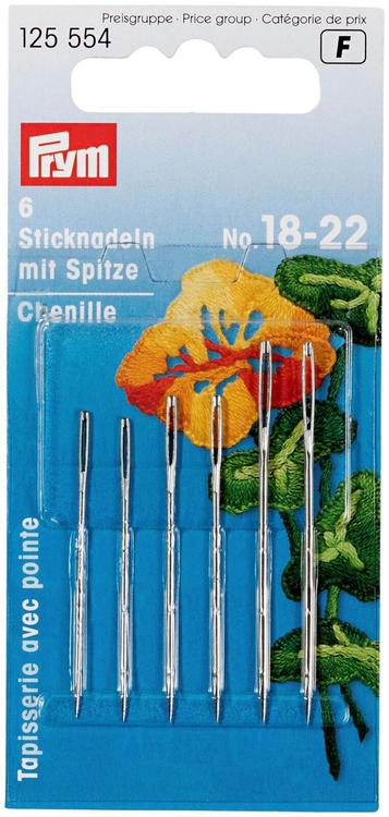 Tikkimisnõelad nr.18-22 6tk