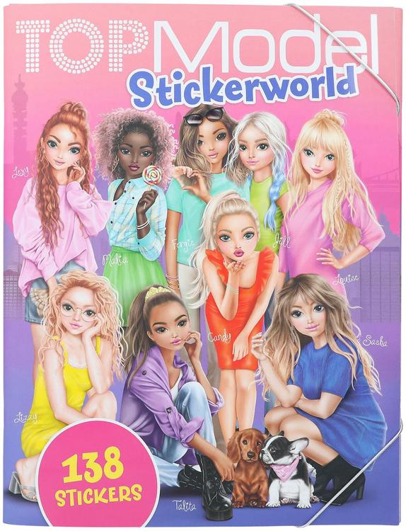 TOPModel Kleebiseraamat Stickerworld