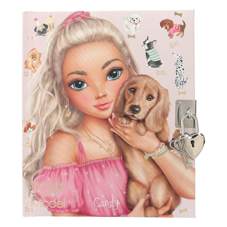 TOPModel Päevik lukuga Doggy