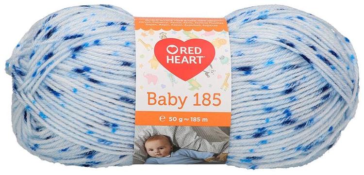 Lõng Red Heart Baby 50 g, värviline , 100%  akrüül