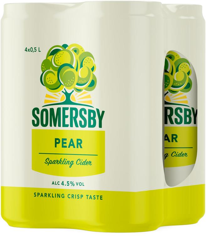 Somersby Pear siider 4,5%vol 4x500 ml