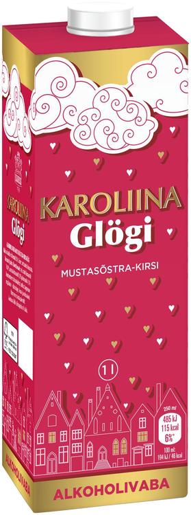 KARKSI Karoliina mustsõstra-kirsi alkoholivaba glögi 1 l