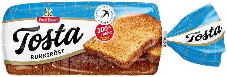 EESTI PAGAR TOSTA! RUKKIRÖST 390G