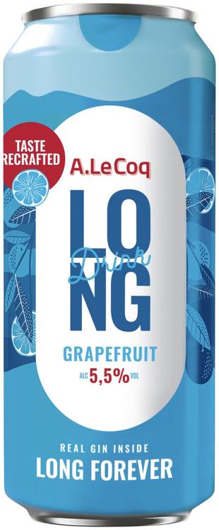 A. Le Coq Long Drink Grapefruit muu alkohoolne jook 5,5%vol 500 ml