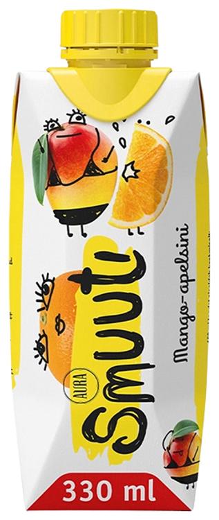 Aura smuuti mango-apelsin 330ml