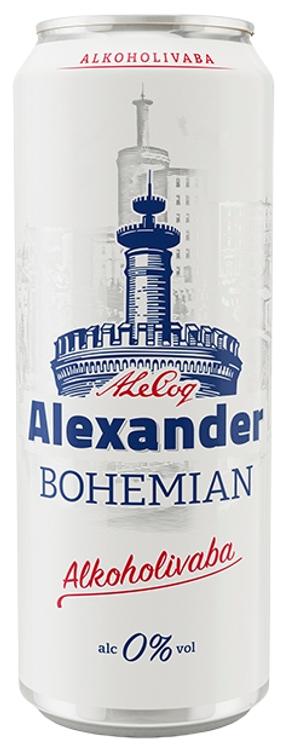 Alexander Bohemian a.vaba õlu 0.568l prk