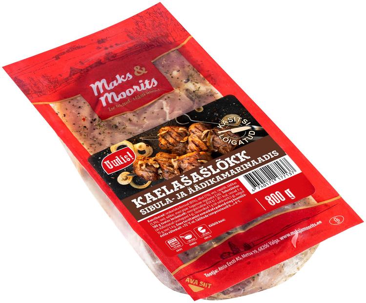 Kaelašašlõkk sibula ja äädika 800G