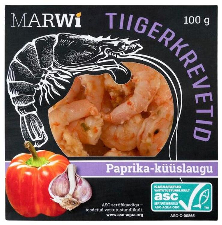 TIIGERKREVETID PAPRIKA - KÜÜSLAUGU 100G