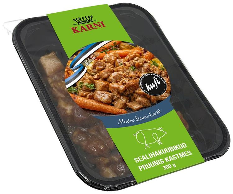 Karni Sealihakuubikud Pruunis Kastmes, 300 G