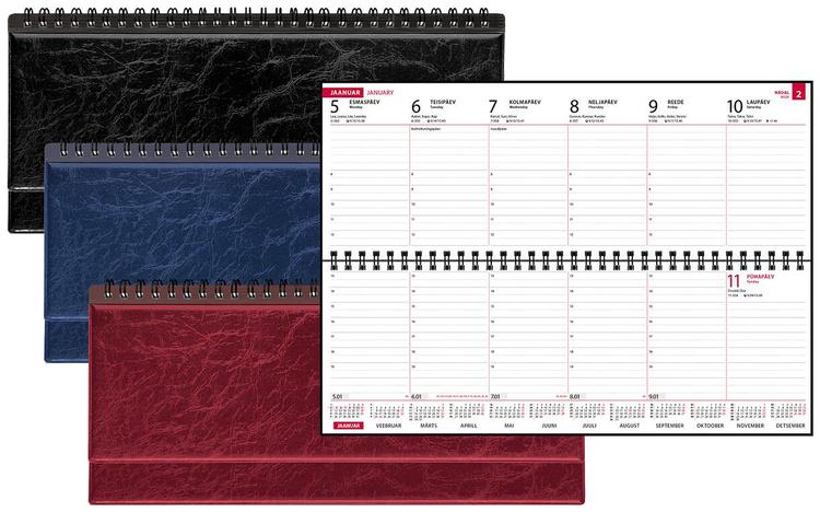 Lauakalender classic, plastkaas