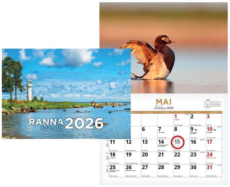 Seinakalender rannakalender, 297 x