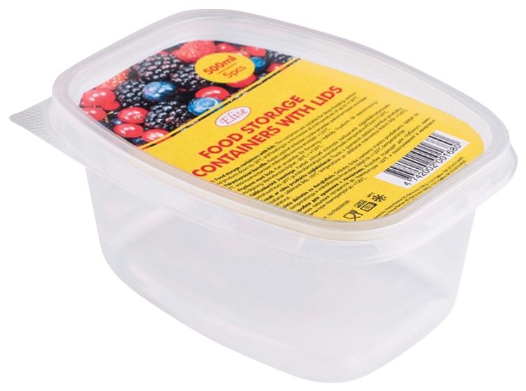 Külmutuskarp 500 ml 5 tk
