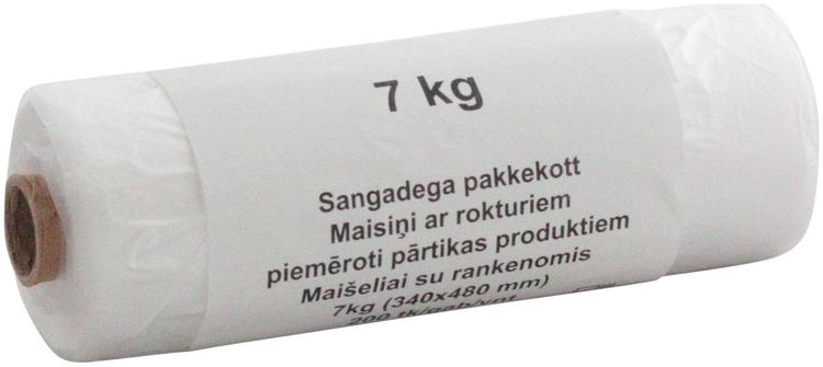 Läbipaistvad pakkekotid 200tk