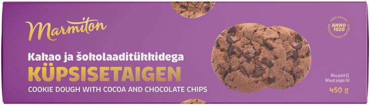 Marmiton Küpsisetaigen Kakao Ja Šokolaaditükkidega 450 G