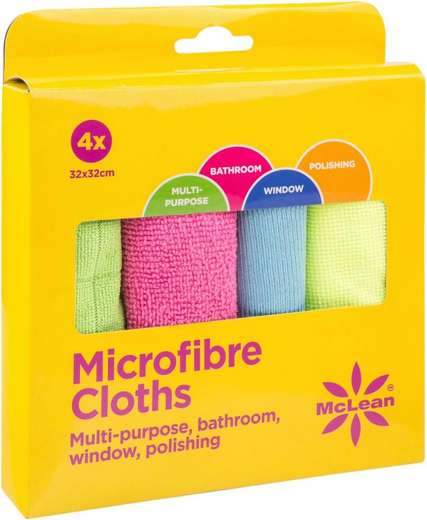 Mclean mikrokiudlapp 32x32 cm 4 tk