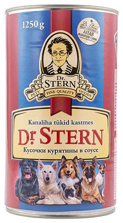 Dr.Stern konserv koertele kanaliha tükid kastmes 1,25kg