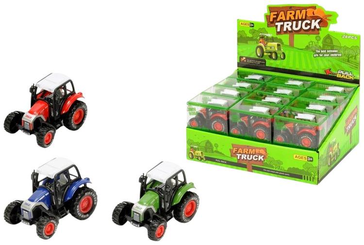 Traktor met. tagasitõmmat. Farm 1/24, 955-71