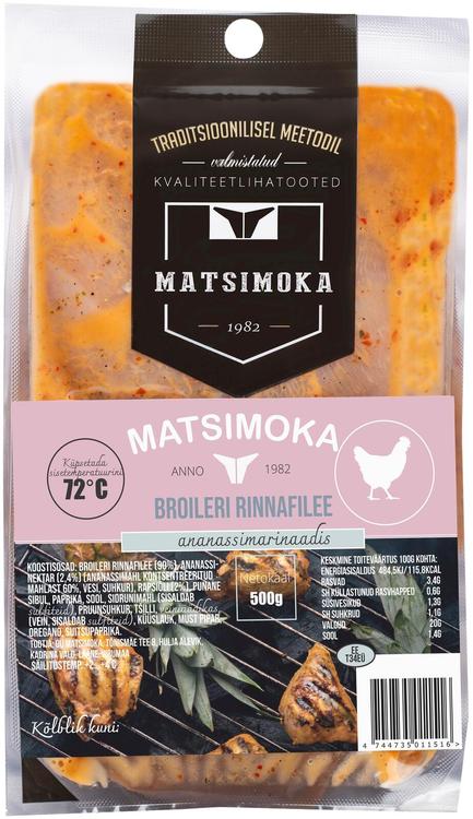 Broileri rinnafilee ananassimarinaadis  500 g