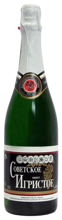 Sovetskoje Igristoje Sweet vahuvein 12%vol 750ml
