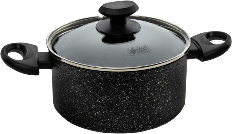 Pott NDK Swiss 3 l, bakeliitkäepide, must