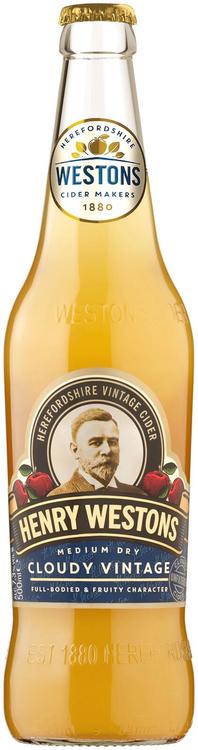 Henry Westons Cloudy siider 500ml