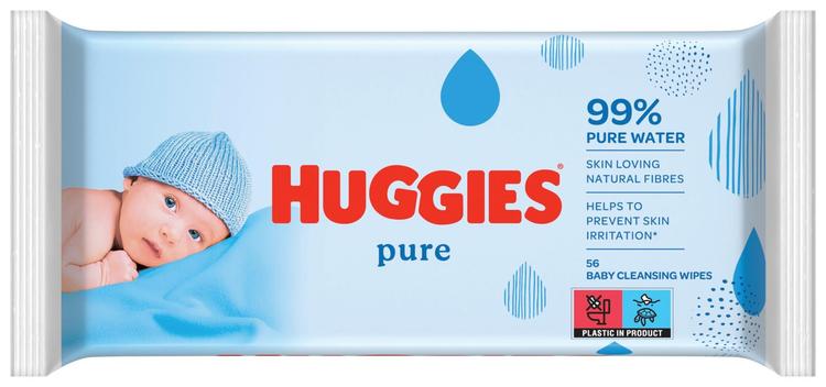 Huggies Pure niisked salvrätikud 56 tk