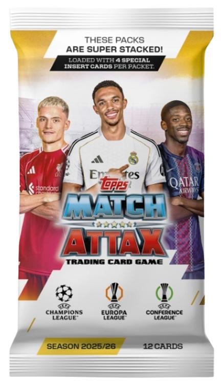 MATCH ATTAX EURO 24 Card Packet