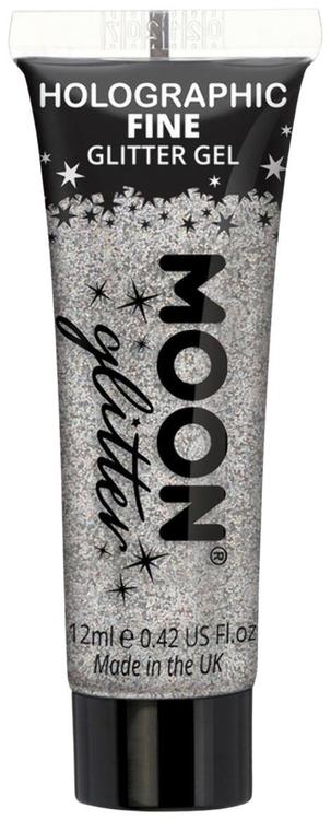 Glittergeel Moon Glitter Holograafiline hõbedame 12ml