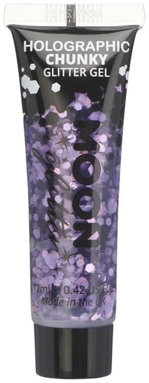 Glittergeel Moon Glitter Holograafiline lilla 12ml
