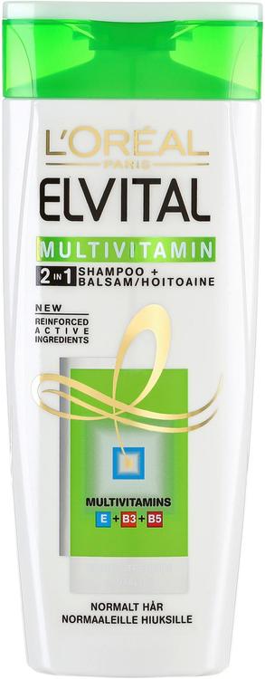 Elvital 2in1 multivit.shamp+palsam 250ml