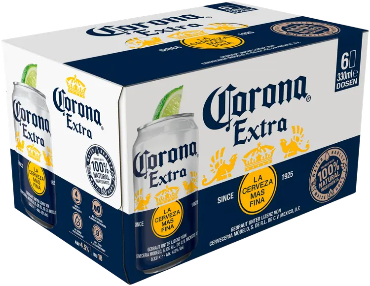 Corona 4.5% TLK 6x0,33L