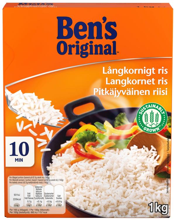 Ben's original pikateraline riis 1 kg