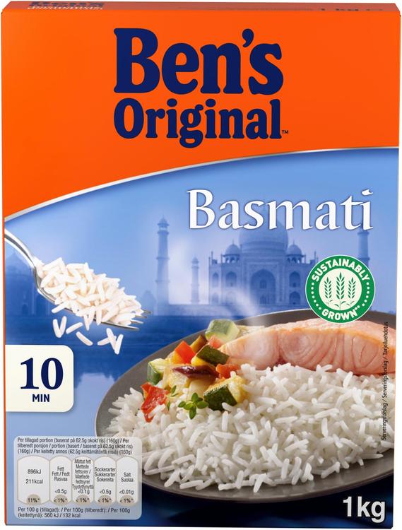 Ben’s Original, basmatiriis, 1 kg