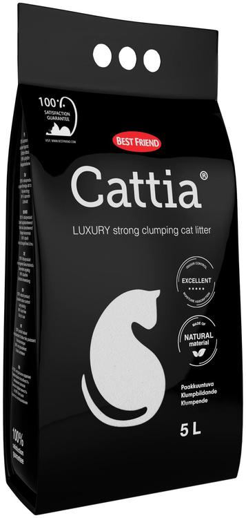 Paakuv kassiliiv Cattia 5 L - looduslikust bentoniidist - 99% tolmuvaba.
