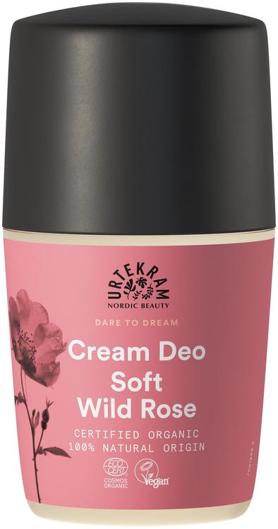 Rulldeodorant Urtekram Wild Rose Cream 50 ml